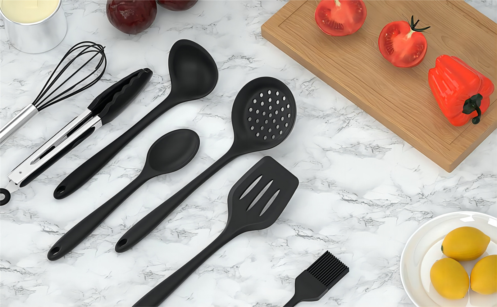Silicone Cooking Utensils Set (12)3mr